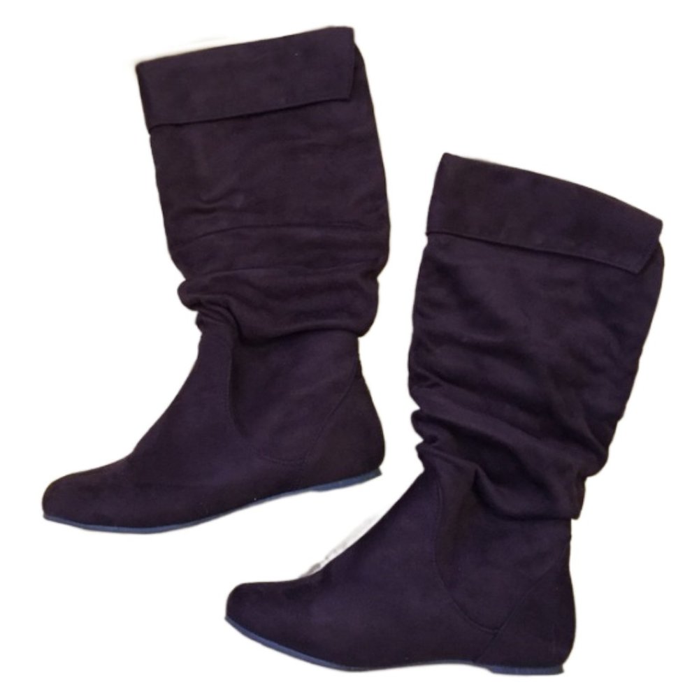 GOJANE Vintage Brown Slouchy Boots, size 5.5